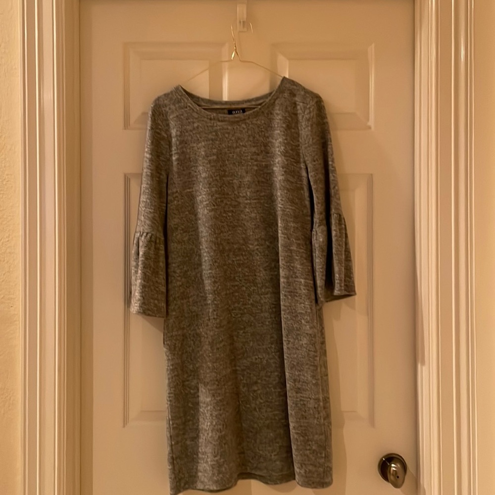 Medium a.n.a. Grey, Mid-Sleeved Dress